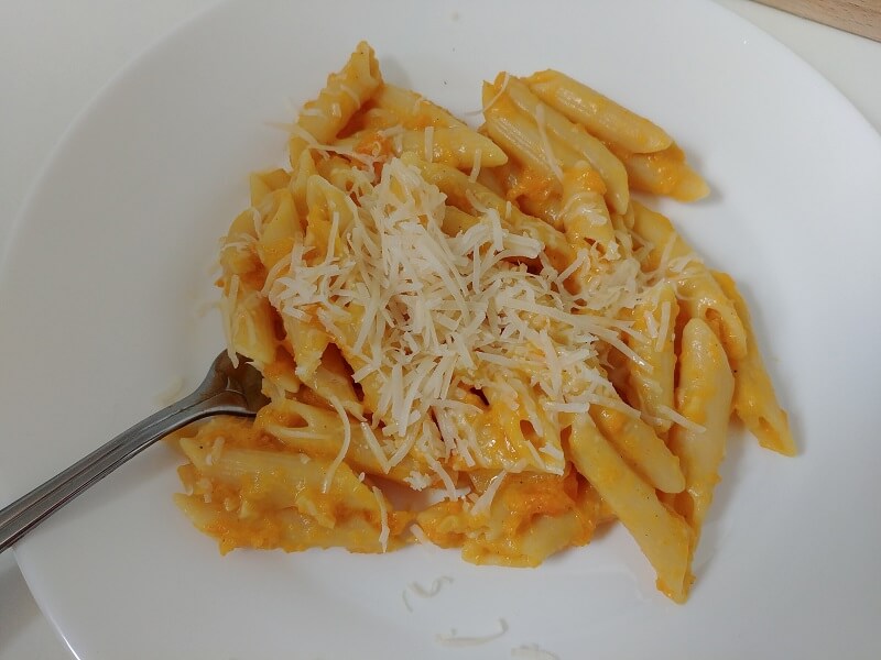 Penne s dýní