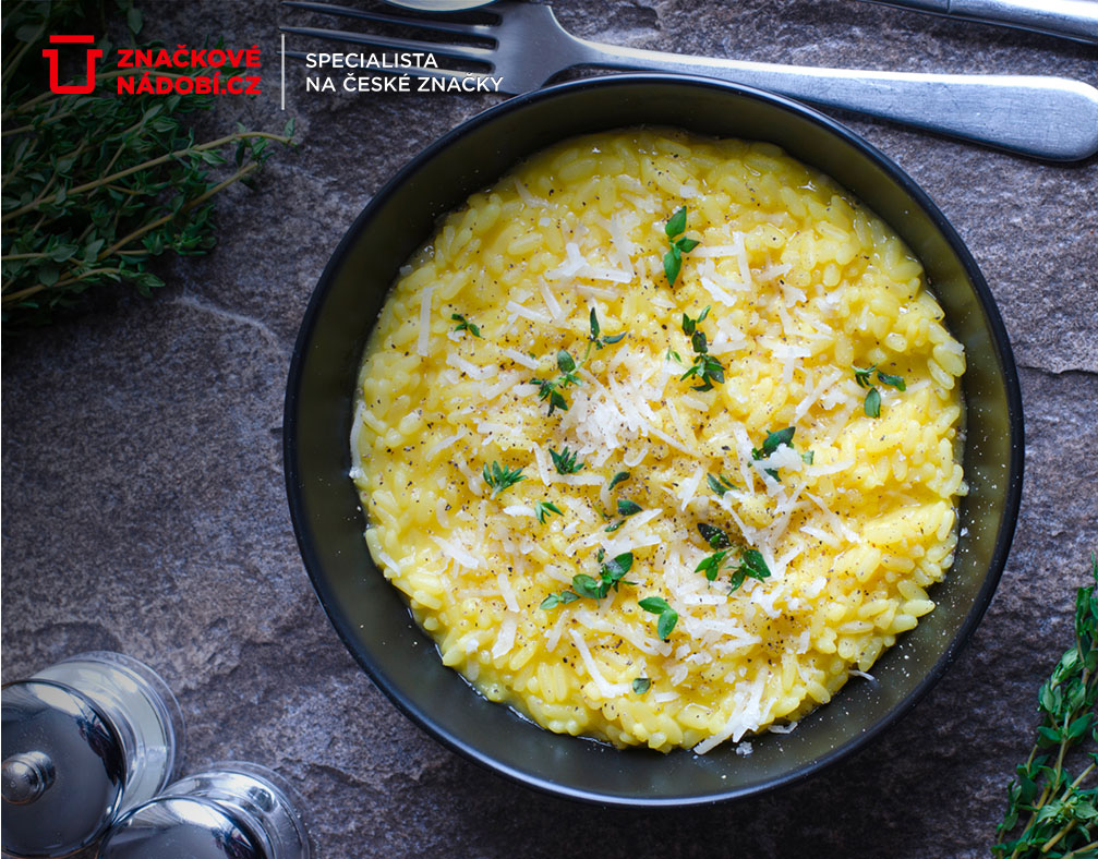 Risotto alla milanese – pravé milánské rizoto