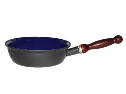 Belis/Sfinx Pánev BSE, průměr 20 cm, s odnímatelným dřevěným držadlem, síla plechu 2 mm