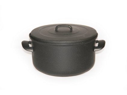 Smaltovaný hrnec s poklicí ø 24 cm - 5.5 l - BSE | BELIS