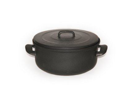 Smaltovaný rendlík s poklicí ø 24 cm - 4 l - BSE | BELIS