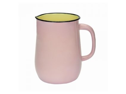 Smaltovaný džbán Belis/Sfinx, růžový, 2,5 l