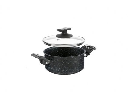 KOLIMAX BLACK GRANITEC rendlík s poklicí 18cm 2,0l