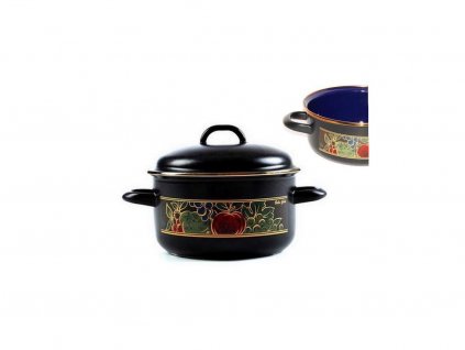Smaltovaný hrnec Belis/Sfinx Gold, 20 cm, 3,5 l