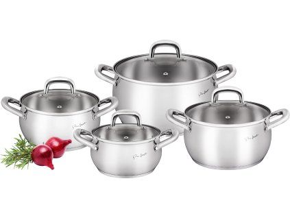 LT1111 NÁDOBÍ SET 8KS NEREZ SHAPE LAMART