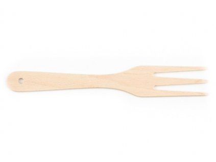 Dřevěná vidlička KOLIMAX se třemi hroty, 28 cm
