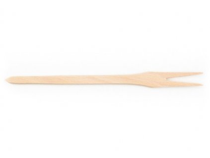 Dřevěná vidlička KOLIMAX se dvěma hroty, 27 cm