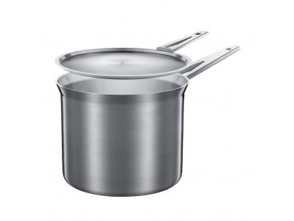 CASTEY ARTIC Vysoký omáčník průměr 14 cm TRIMETAL INDUCTION nerezové nádobí s hliníkovým jádrem