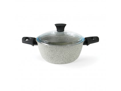 Flonal hrnec s poklicí PIETRA DURA INDUKČNÍ hluboký 110 mm, průměr 240 mm