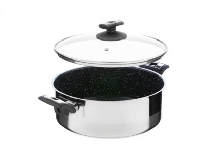 KOLIMAX CERAMMAX PRO COMFORT rendlík s poklicí 26cm 4,5l, granit černá