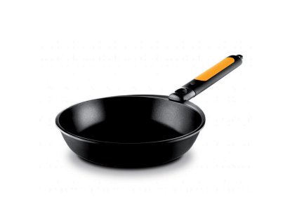 Indukční pánev Castey s odnímatelnou silikonovou rukojetí 22 cm Designové španělské titanové nádobí