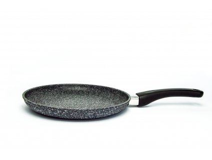 Palačinková pánev PROTITAN linie GRANIT - černá, indukční, průměr 24 cm, výška 3 cm
