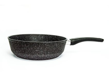 Pánev vysoká PROTITAN linie Granit, černá, indukční, 26 x 7 cm