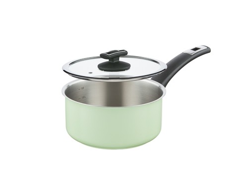 Rendlík s rukojetí, s poklicí KOLIMAX COMFORT GREEN 18 cm, 2,0 l