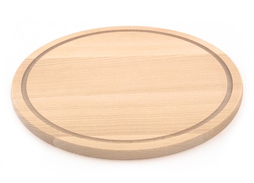 Dřevěné kuchyňské prkénko KOLIMAX - kulaté, 30 x 1,6 cm