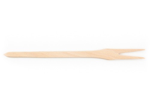 Dřevěná vidlička KOLIMAX se dvěma hroty, 27 cm