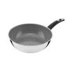 1173 1 panev cerammax pro wok prumer 26 cm objem 3 4 l sedy granit kolimax 180384