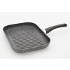 Grilovací pánev PROTITAN linie GRANIT 25x35 černá neindukční