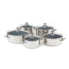 KOLIMAX CERAMMAX PRO STANDARD sada nádobí 10 dílů, granit šedá