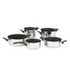 KOLIMAX CERAMMAX PRO COMFORT sada nádobí 10 dílů, granit černý
