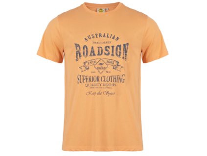 Roadsign Australia tričko superior oranžodé