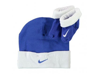 Novorozenecká sada Nike - klobouk a botičky