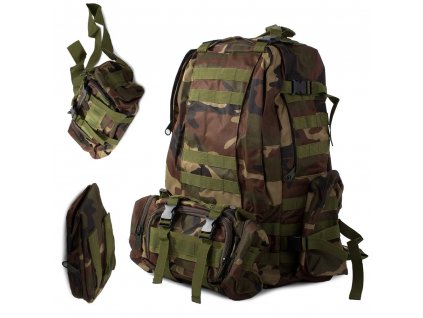 Vojenský batoh Survival maskáčový