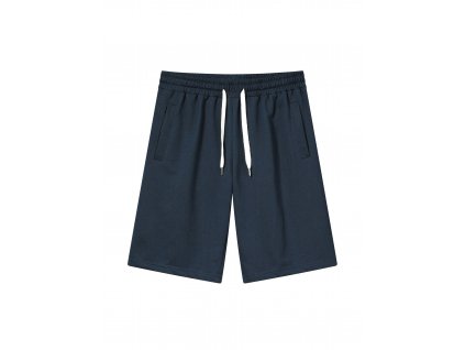 Plus size men s basic knit shorts (1)