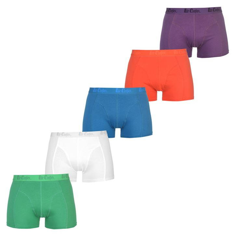 Lee Cooper boxerky 5ks barevné Velikost: S
