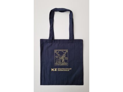 Látková taška tmavě modrá