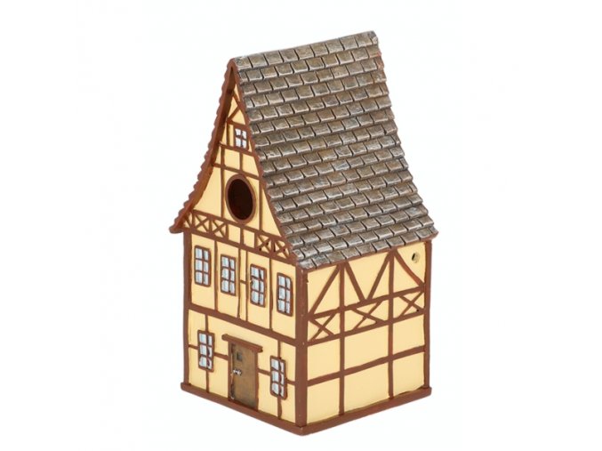 ptaci budka framing house zluta 25cm