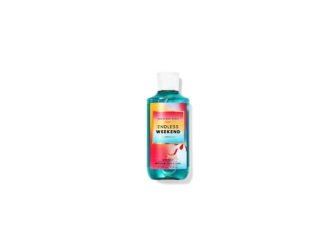 endless weekend sprchovy gel bath and body works