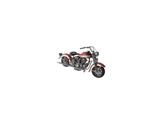 model motorky červerno bílá