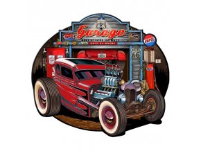 plechov cedule garage, z na kredence