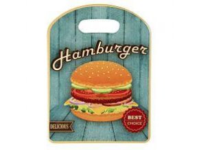 keramické prkénko hamburger