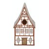 budka pro ptaky framing house 25cm bila, 2