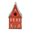 budka pro ptaky framing house cervena 25cm