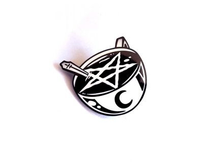 Enamel Pin Occult Lungo