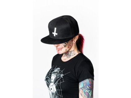 Snapback Inverted Cross