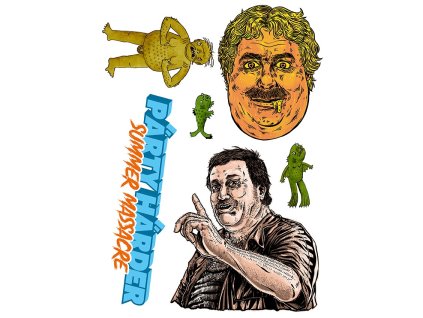 Samolepky A4 Párty Hárder