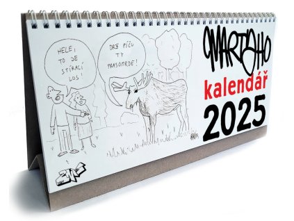 Kalendář Martyho Frky 2025