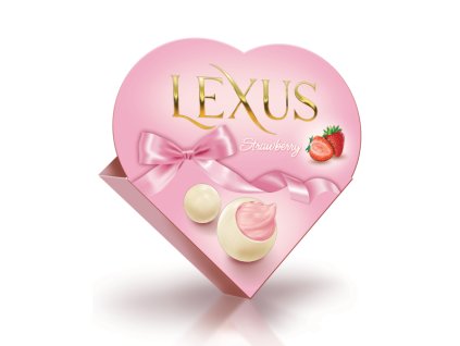 Lexus srdce jahoda 110g