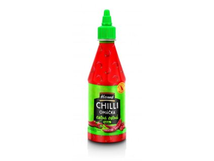 Chilli omacka extra ostra 430ml Hame
