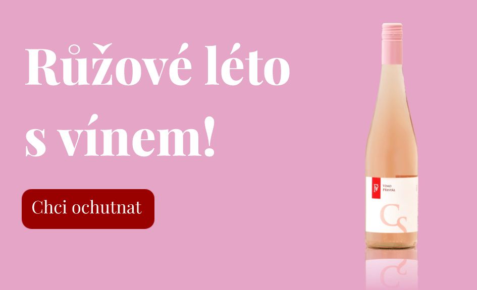 Růžové léto s vínem