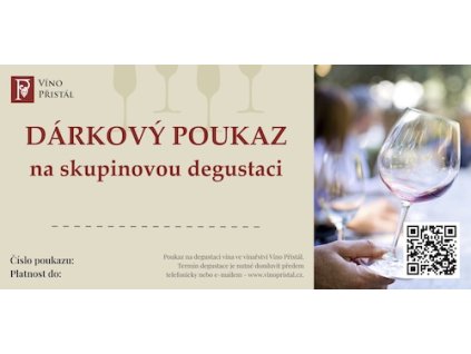 Skupinová degustace vína pro 7 osob