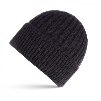 czapka meska beanie szara zimowa ciepla paolo peruzzi br 02 gr