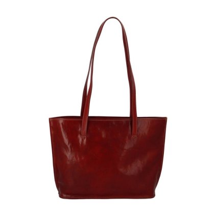 Vera Pelle kožená Shopper kabelka na rameno Josette