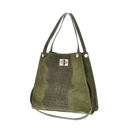 torebka skorzana ts66 6681 cammilitarygreen