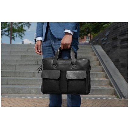 The Chesterfield Brand Kožená taška na notebook 15,6" Ethan C40.1040