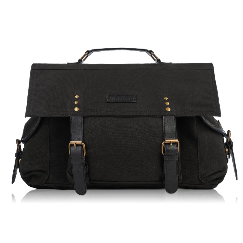 Velká pánská cestovní taška Paolo Peruzzi E-01 Barva: černá